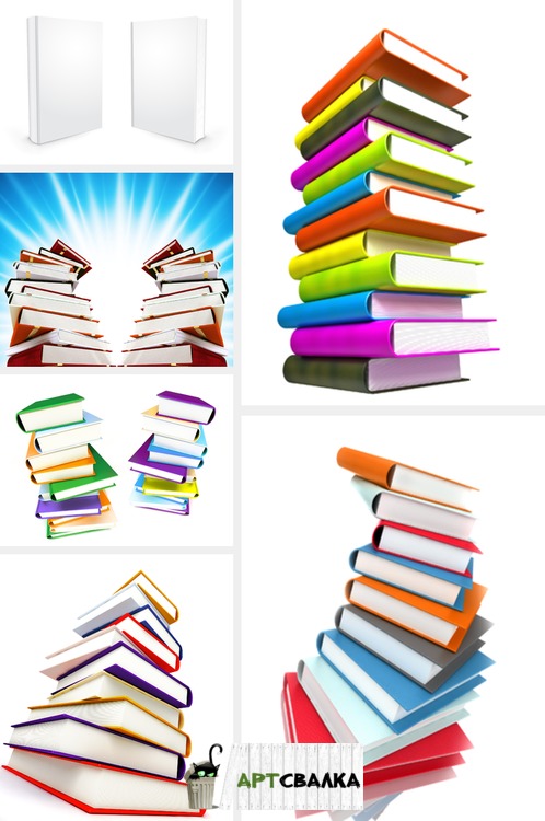 Стопка книг | A stack of books